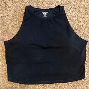 Old Navy Active Black Crop Top